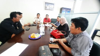 Dalam Rangka Penguatan Kelembagaan, Komisioner KPID Kunjungan Silaturahmi ke PWI Riau