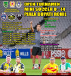 KONI Rohil Dukung Giat Turnamen Mini Soccer U-14 Piala Bupati CUP 2023
