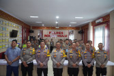 Kapolres Rohul AKBP Budi Setiyono Resmi Buka Lat Pra Operasi Ketupat Lancang Kuning 2024.