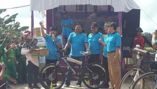HUT ke-16, DPC PATRI Siak Gelar Wisata Sepeda Bungaraya