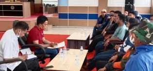 Pimpinan DPRD Rohil Tampung Keluh Kesah Karyawan PT KAN