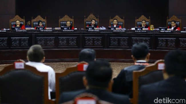 Sidang MK, Saksi Prabowo Bicara Deklarasi Bupati Karanganyar Dukung Jokowi