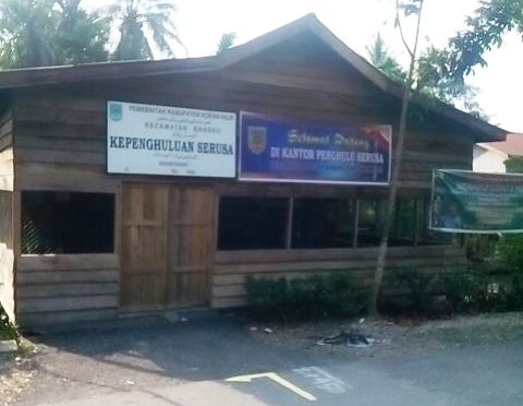 Setakat Ini Pengulu Serusa Ngantor dibangunan bekas bengkel