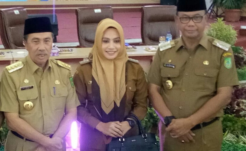 Camat Tercantik se Rohil Ini Turut Hadir Dalam Rakor Gubri Syamsuar