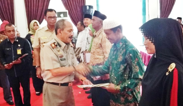 BPN Terbitkan 2000 Sertifitat Gratis Untuk Masyarakat Rohil