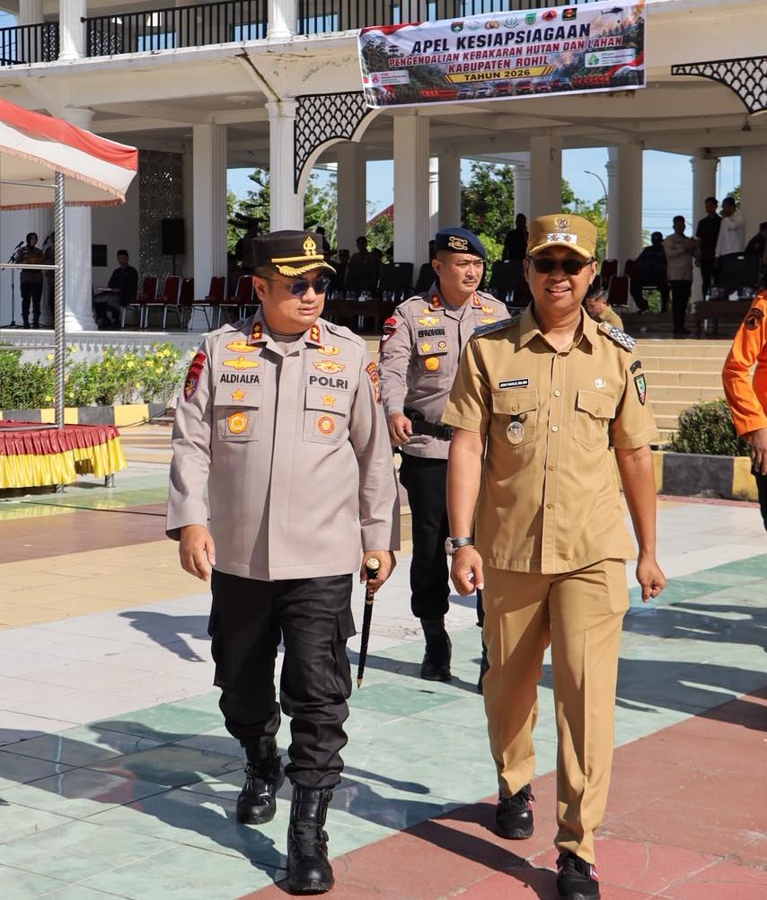 Apel Kesiapsiagaan Karhutla Rohil, Perkuat Sinergi Hadapi Musim Kemarau dan Potensi El Nino