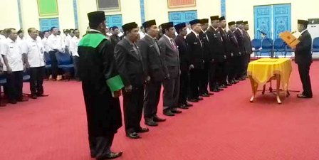 Bupati Pelalawan Lantikan 11 Pejabat Esselon 2