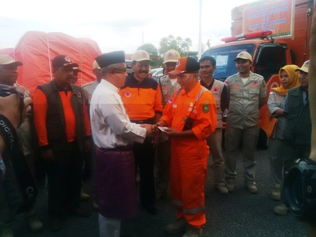 Pemprov Riau Kembali Kirimkan Sembako untuk Korban Gempa Pidie Jaya