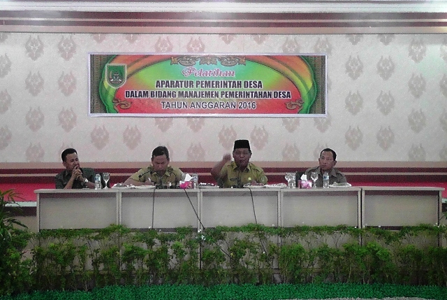 Sebanyak 200 Sekdes Ikuti Pelatihan Manajemen Desa