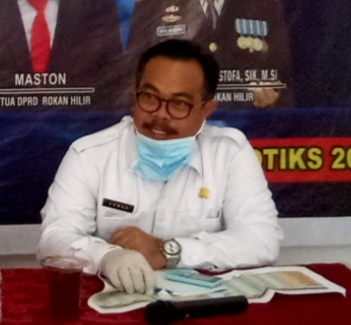 Tangani Covid 19, Rohil Terima Bantuan Bahan Medis Habis Pakai