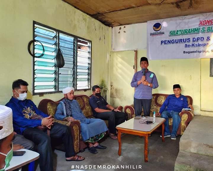 Wakil Bupati Rohil Terpilih Hadiri Acara Silaturahmi Dan Buka Bersama Partai Nasdem