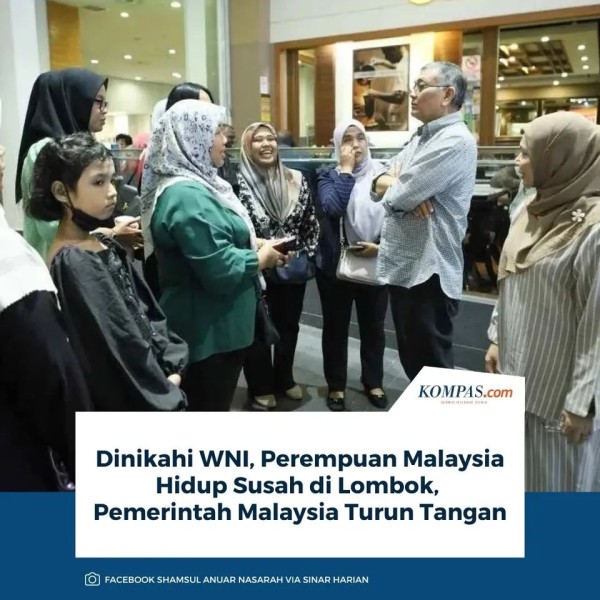 Perempuan Malaysia Dinikahi WNI Hidupnya Susah, Pemerintahnya LangsungTurun Tangan