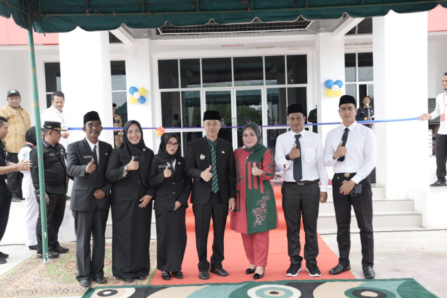 Bupati Rohil Resmikan Gedung Puskesmas Panipahan