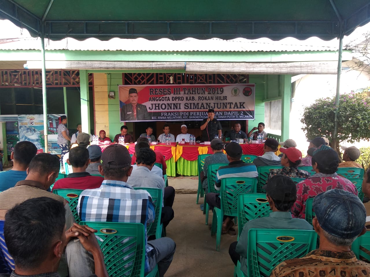 Jhonni Simanjuntak Reses di Kelurahan Rimba Melintang