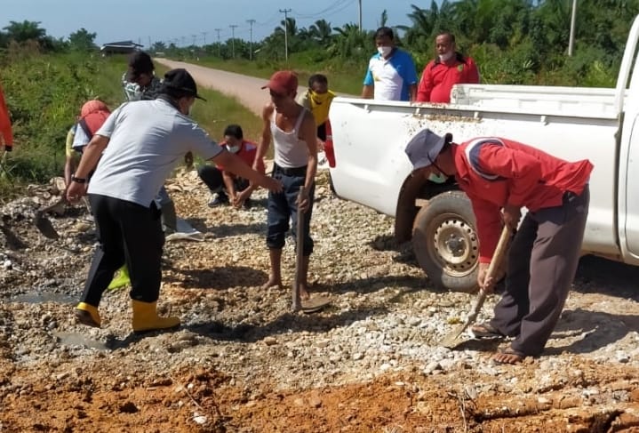 Sambut Harlah Ke-10,  Pengurus GPN Kecamatan Pekaitan Goro Bersama  Perangkat Kecamatan
