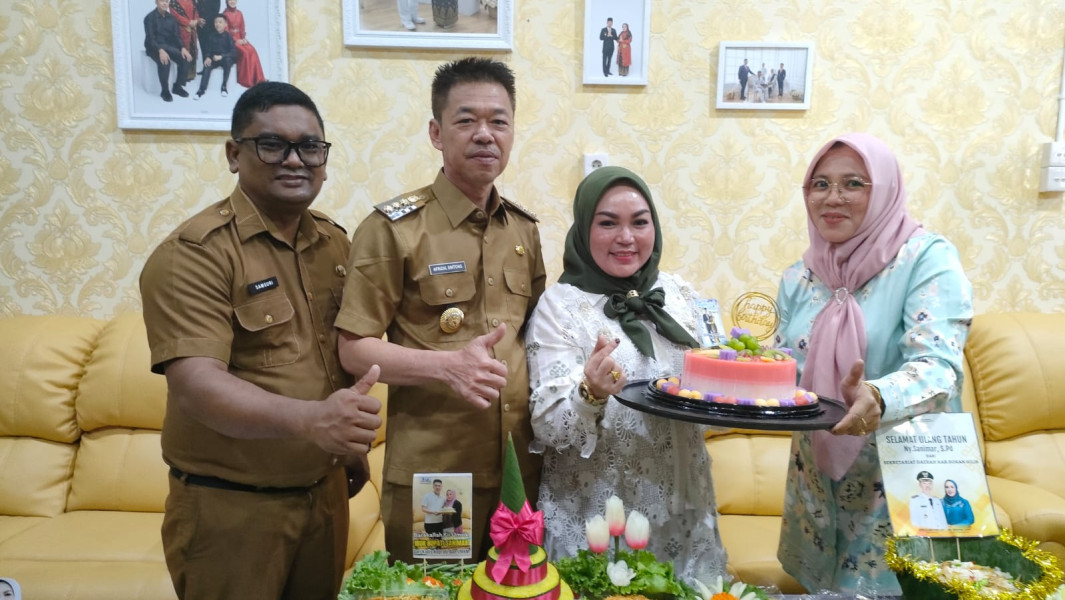 Ketua KONI Rohil Samsuri Ucapkan Tahniah Hari Lahir Ketua PKK Rohil Sanimar SPd ke-42