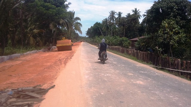 Proyek Pelebaran Jl Sinaboi Kabarnya Tak Sesuai Bestek