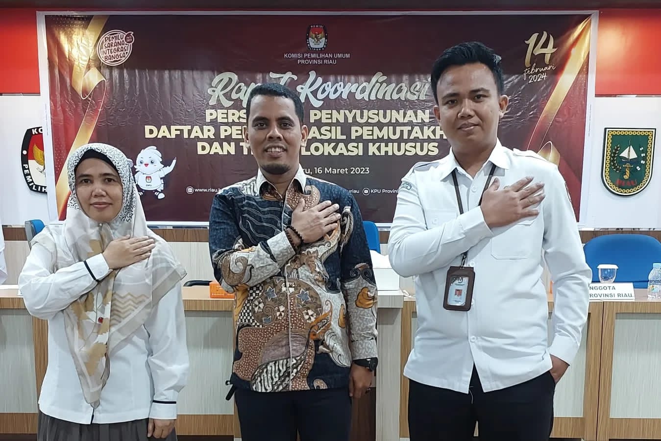 KPU Kampar Tuntaskan Coklit 100 Persen.