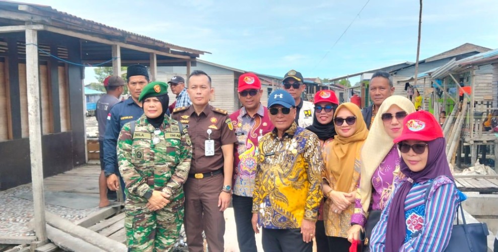 Bupati Rokan Hilir H. Bistamam Gelar Kunjungan Kerja ke Panipahan