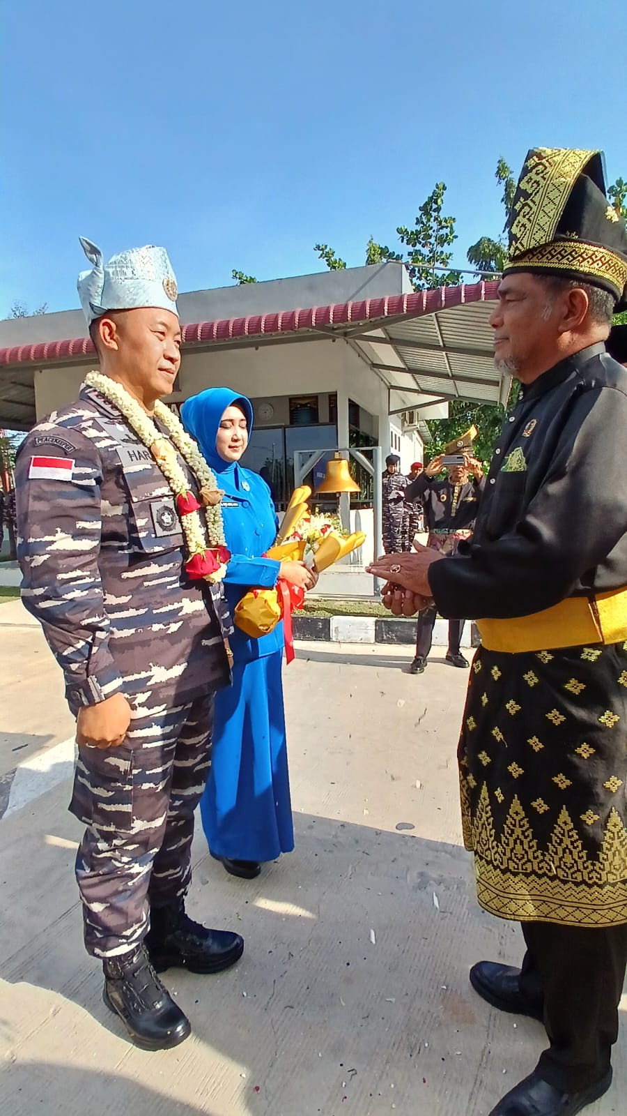 Selamat & Skses.!! Komandan Lanal Dumai Kolonel Laut (P) Abdul Haris Sebagai Danlanal Kota Dumai