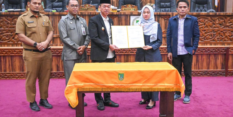 DPRD Rohil Gelar Paripurna Penyampaian Pemerintah APBD P Tahun 2024
