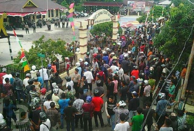 Pengamanan TPS, Polresta Pekanbaru Terjunkan 794 Personil