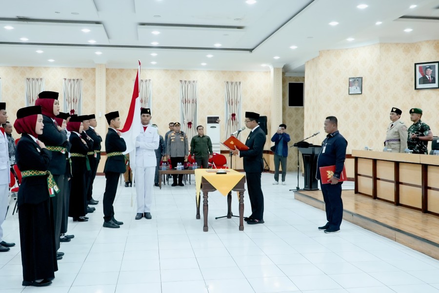 Duta Pancasila Rohil Periode 2025-2029 Resmi Dilantik, Pertama di Provinsi Riau