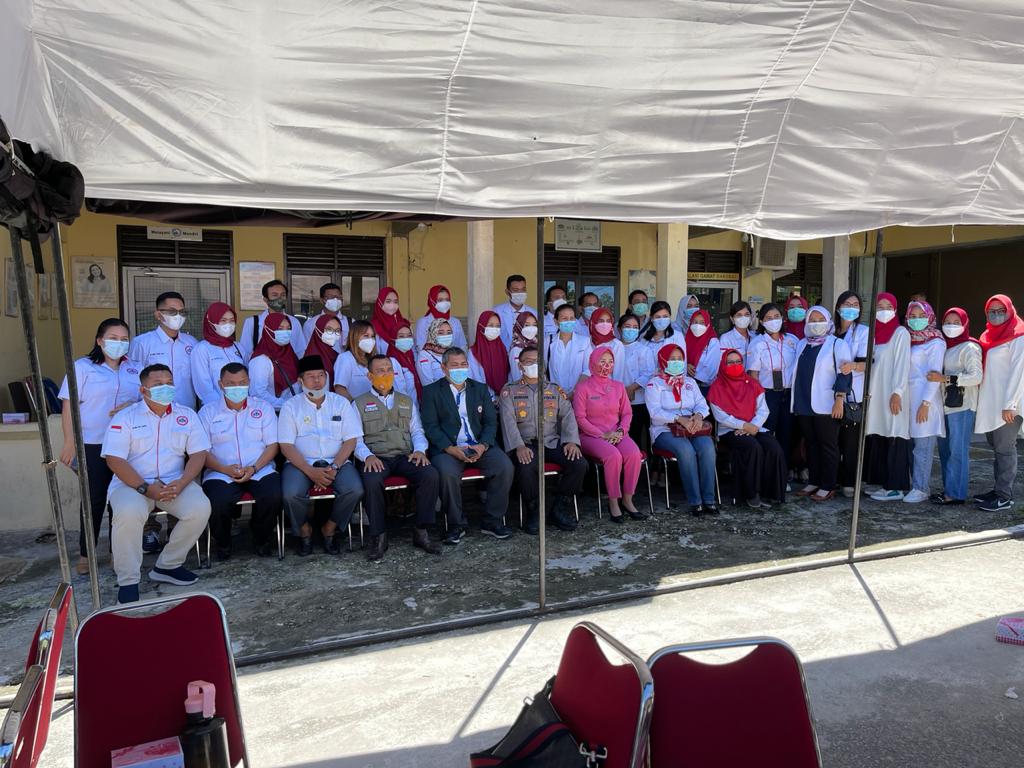 Gandeng IDI, Polres Rohil Laksanakan Baksos Sempena HUT Bhayangkara ke-75