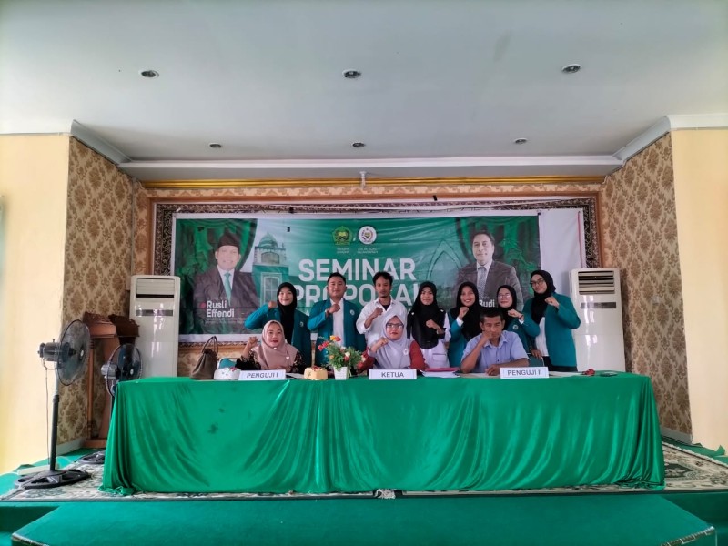 7 Mahasiswa STAI Ar-Ridho Bagansiapiapi Jalani Seminar Proposal
