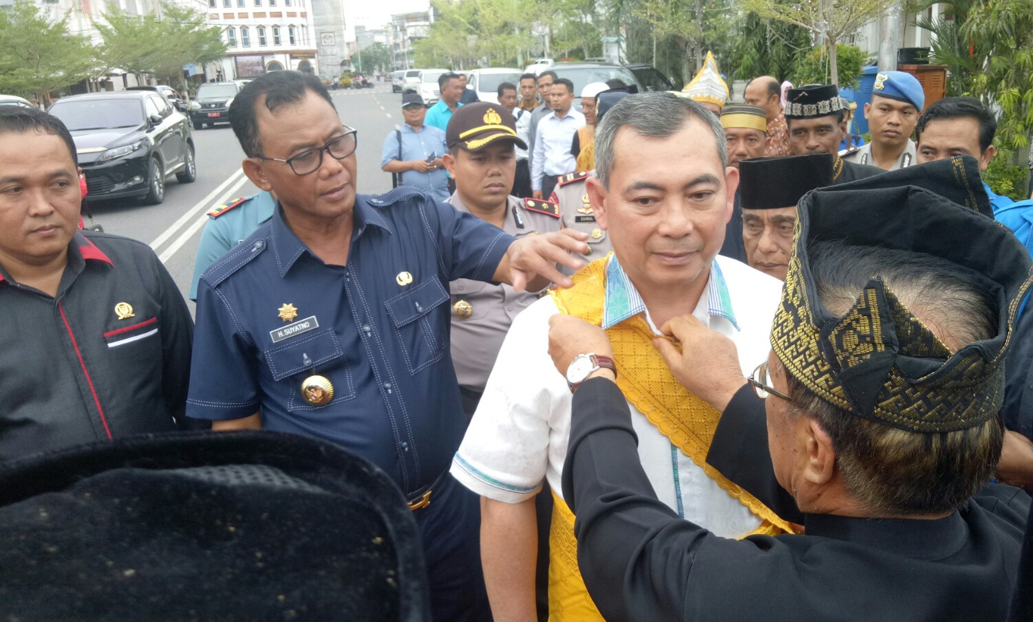 BIN Riau Kunker ke Rohil, Bupati Suyatno: Perihal Mendekati Tahun Politik