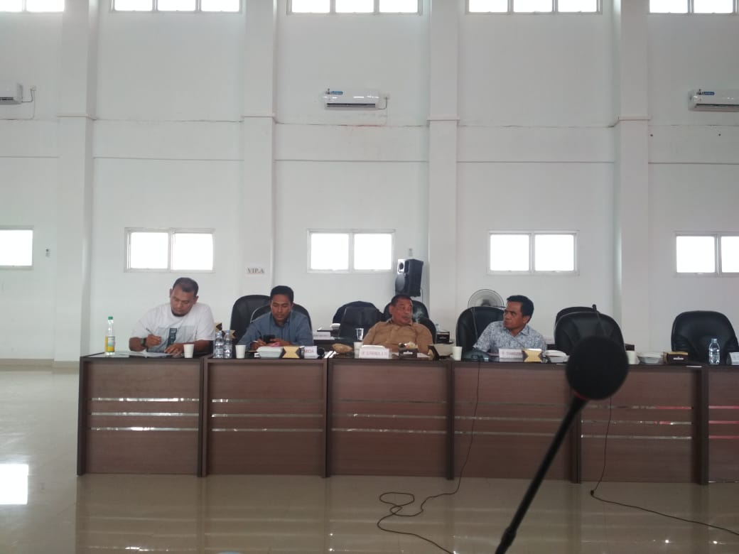 Unsur Pimpinan DPRD Rohil Temu Ramah Bersama Wartawan