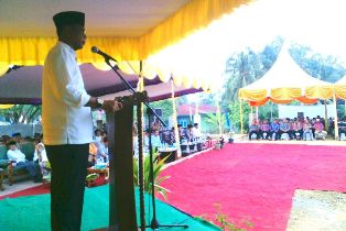 Bupati Rohil Silaturahmi dengan Masyarakat Bagan Sinembah Raya