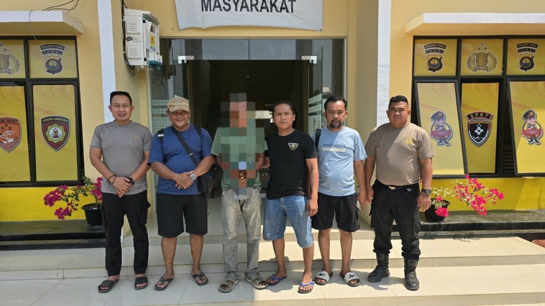 Buron 10 Bulan, Terduga Pelaku Pembunuhan Rohil Dibekuk di Tengah Kebun Sawit Jambi