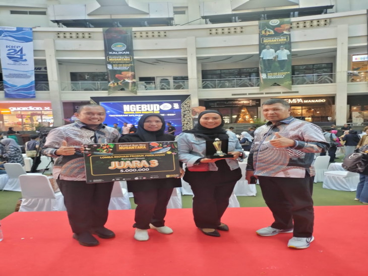 Kue Sopik Patin Kampar Raih Juara 3 Lomba Inovasi Produk Pengolahan Perikanan Tingkat Nasional