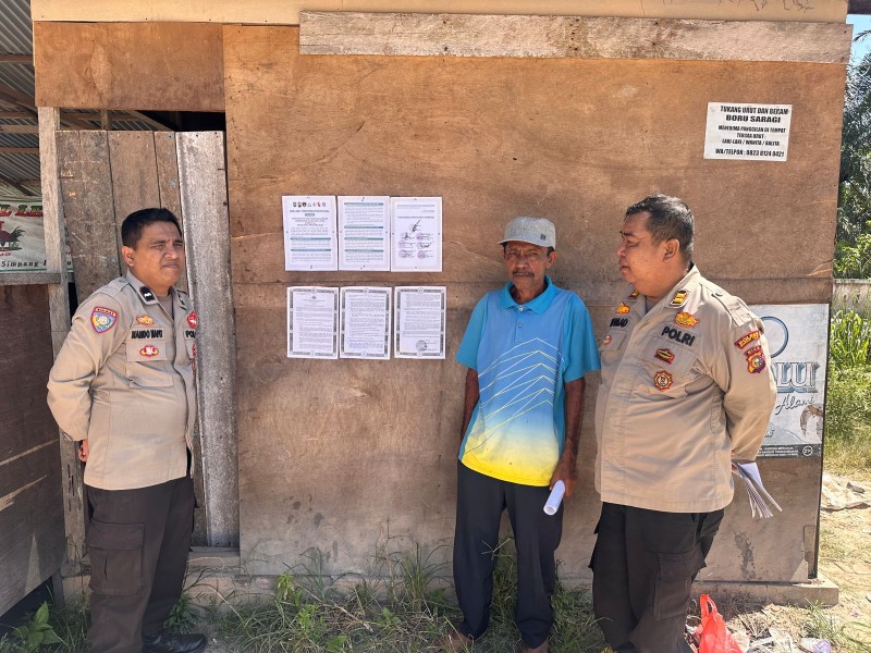 Cegah Karhutla Jelang Kemarau, Polres Rohil Gencarkan Sosialisasi dan Layanan Call Center 110