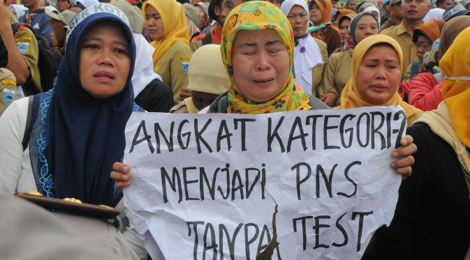 Honorer Kecewa Rapat UU ASN Mendadak Batal Tampa Alasan Jelas