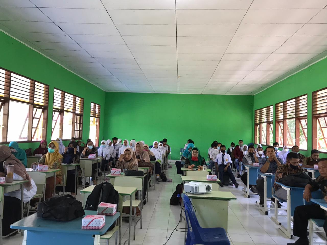 Kejari Rohil Laksanakan Penyuluhan Hukum ke Sekolah di Kecamatan Pujud