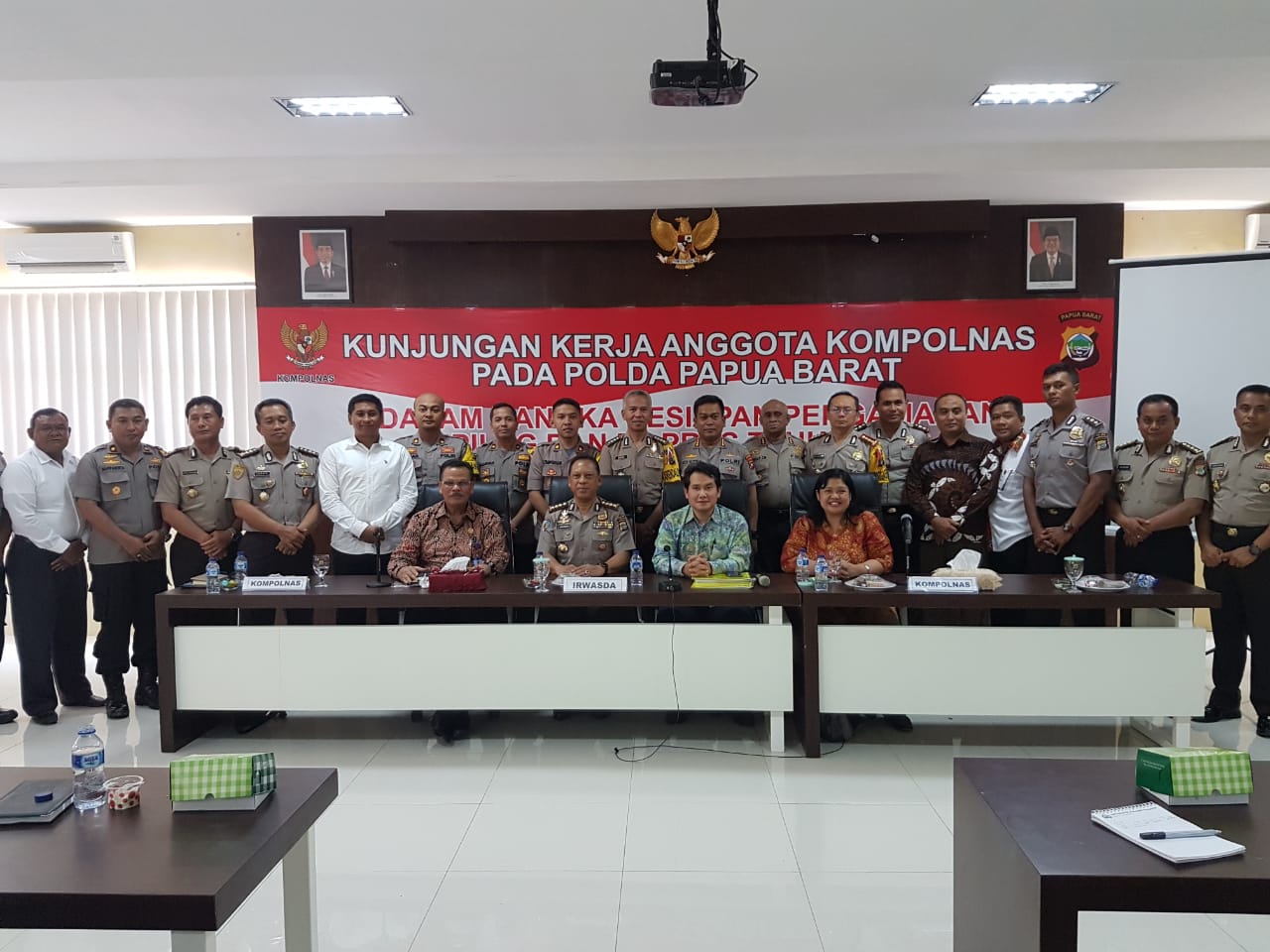Kompolnas Lakukan Kunjungan Kerja ke Polda Papua Barat
