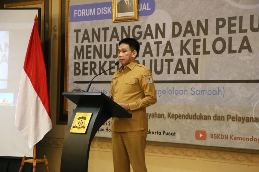 Wamendagri Wiyagus Tekankan Pentingnya Kolaborasi Pemda Atasi Persoalan Persampahan