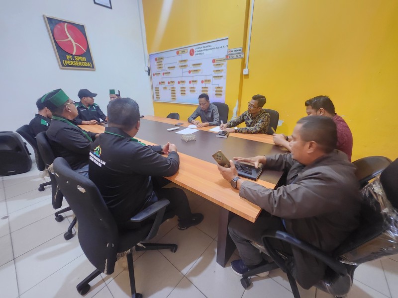 PT.SPRH - BUMD Rohil Terima Audiensi HMI, Perkuat Sinergi dan Komitmen Transparansi