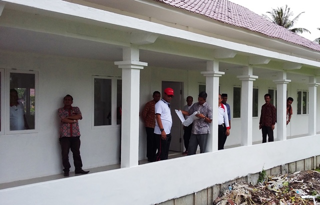 Bupati Rohil Tinjau Kantor Camat Bangko Yang Baru