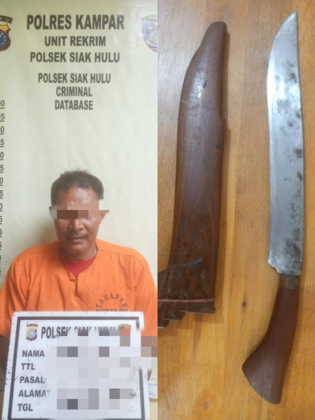Diduga Karena Perselingkuhan, Pelaku Parang Korban Hingga Tangan dan Kaki Luka