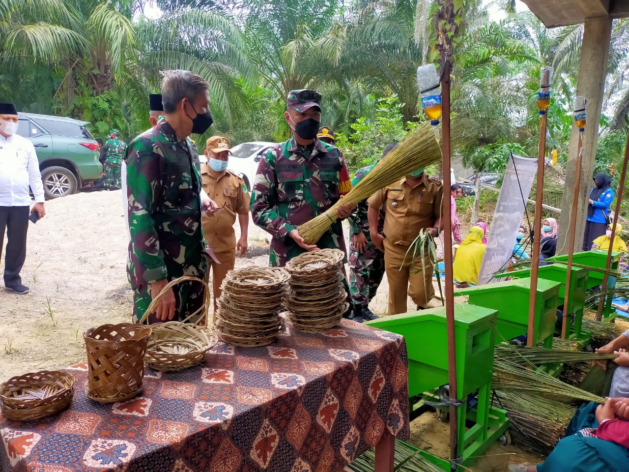 Tim Wasev Mabesad tinjau pemberdayaan ekonomi kreatif