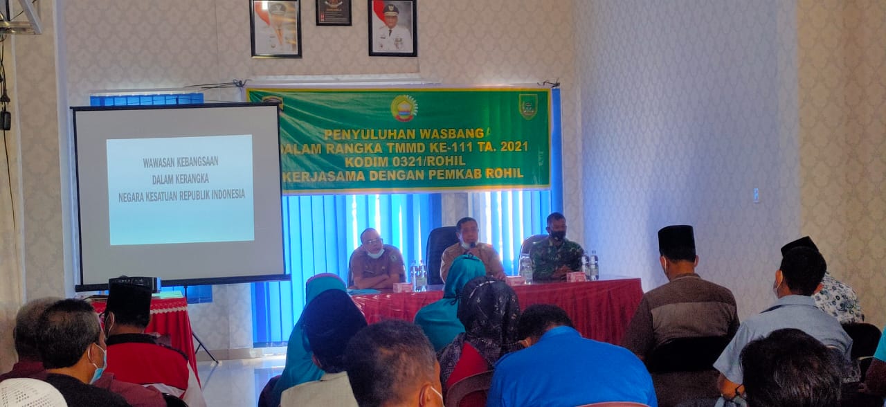 Satgas TMMD gelar penyuluhan Wawasan Kebangsaan