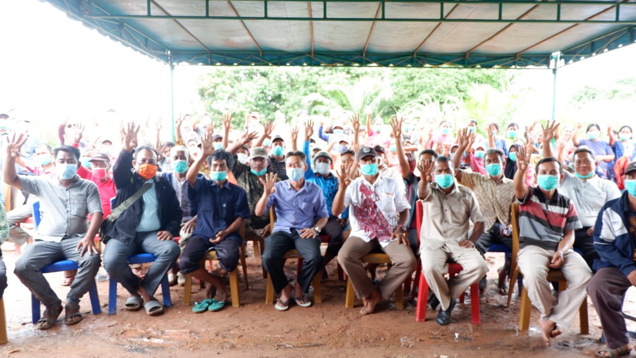 Masyarakat Desa Tanjung Leban Sepakat Menangkan AMAN