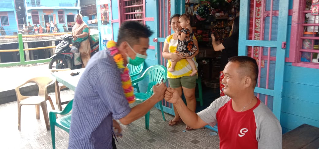 Meski Baru Kenal, Warga Palika Kagum Lihat Kesederhanaan Afrizal Sintong
