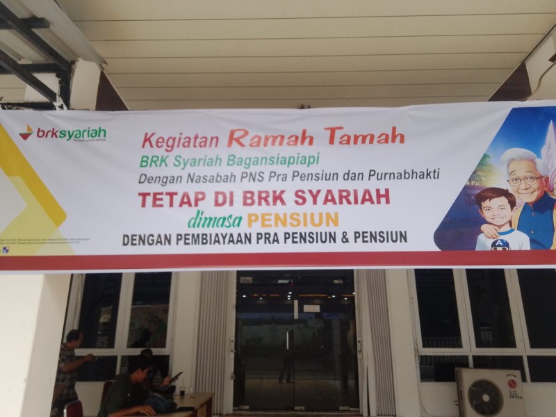 BRK Syariah Rangkul PNS Pra-Pensiun dan Purnabhakti dalam Ramah Tamah di Bagansiapiapi