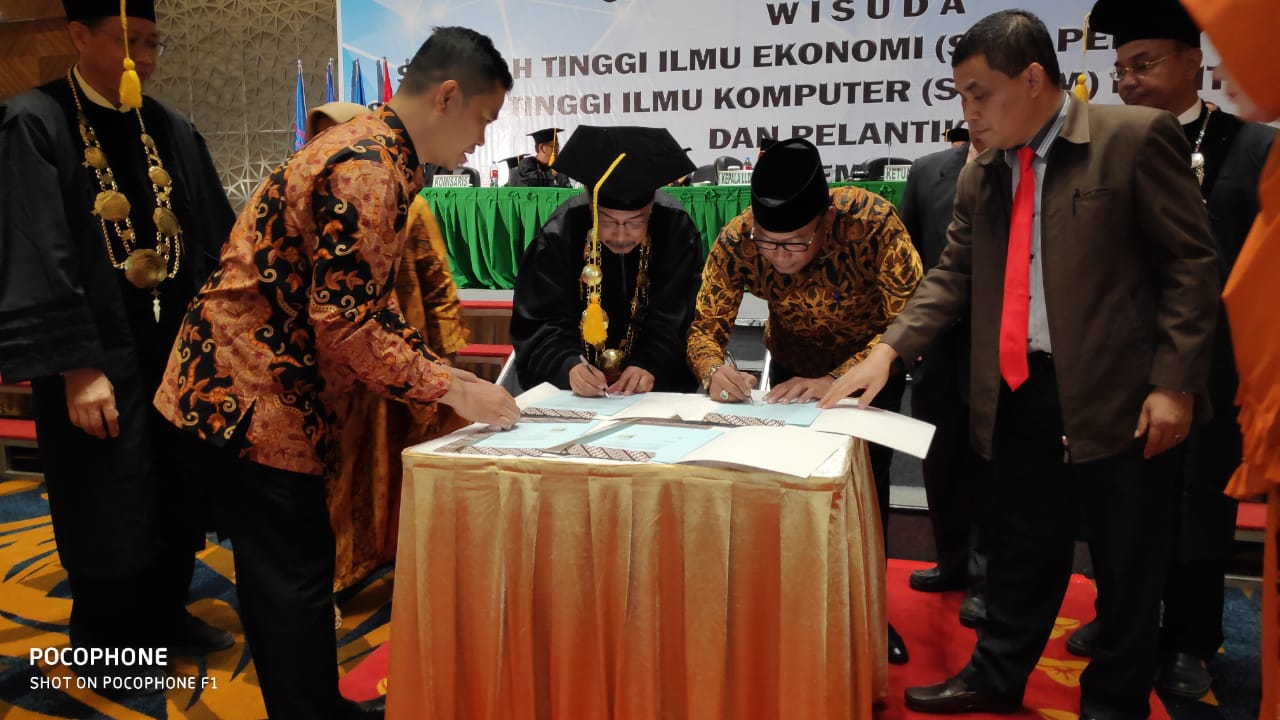 Bupati Rohil Suyatno Tandantangi MOU Dengan STEI Pelita Indonesia