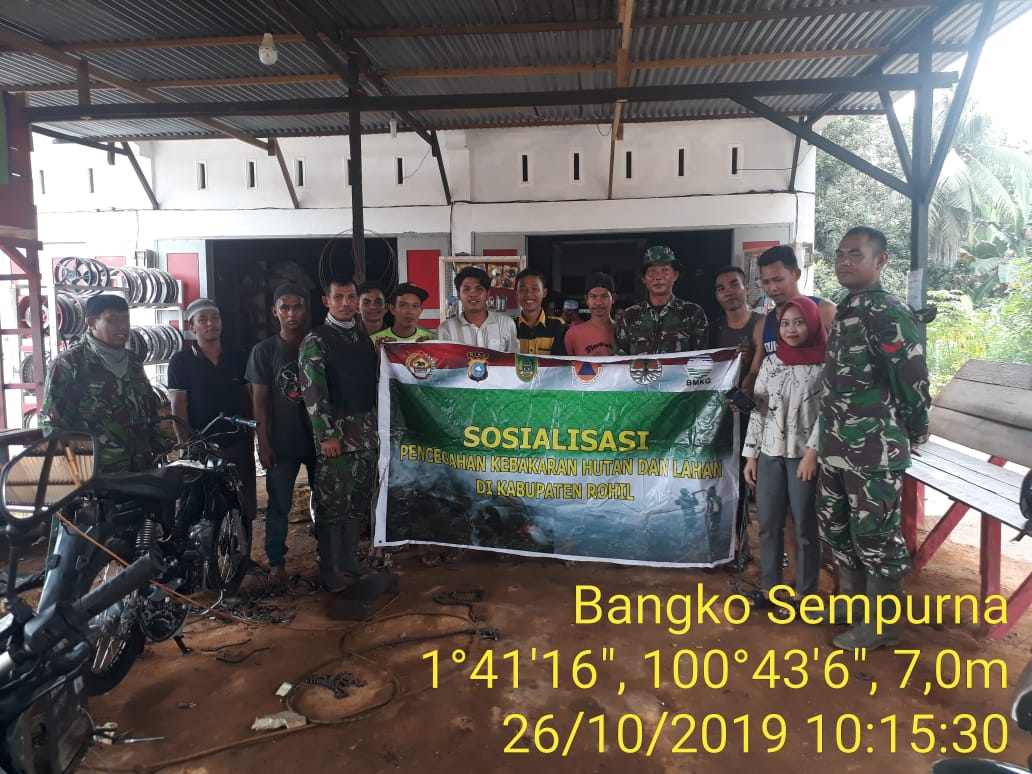 Batituud Koramil 05|RM Pimpin Sosialisasi Karlahut