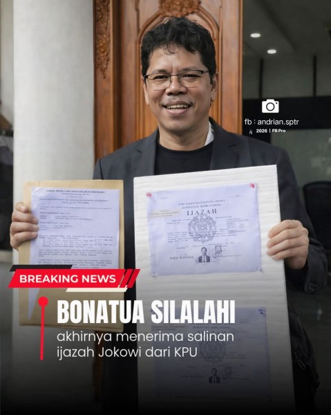Salinan Ijazah Jokowi Dibuka KPU, Polemik Panjang Masuk Babak Baru